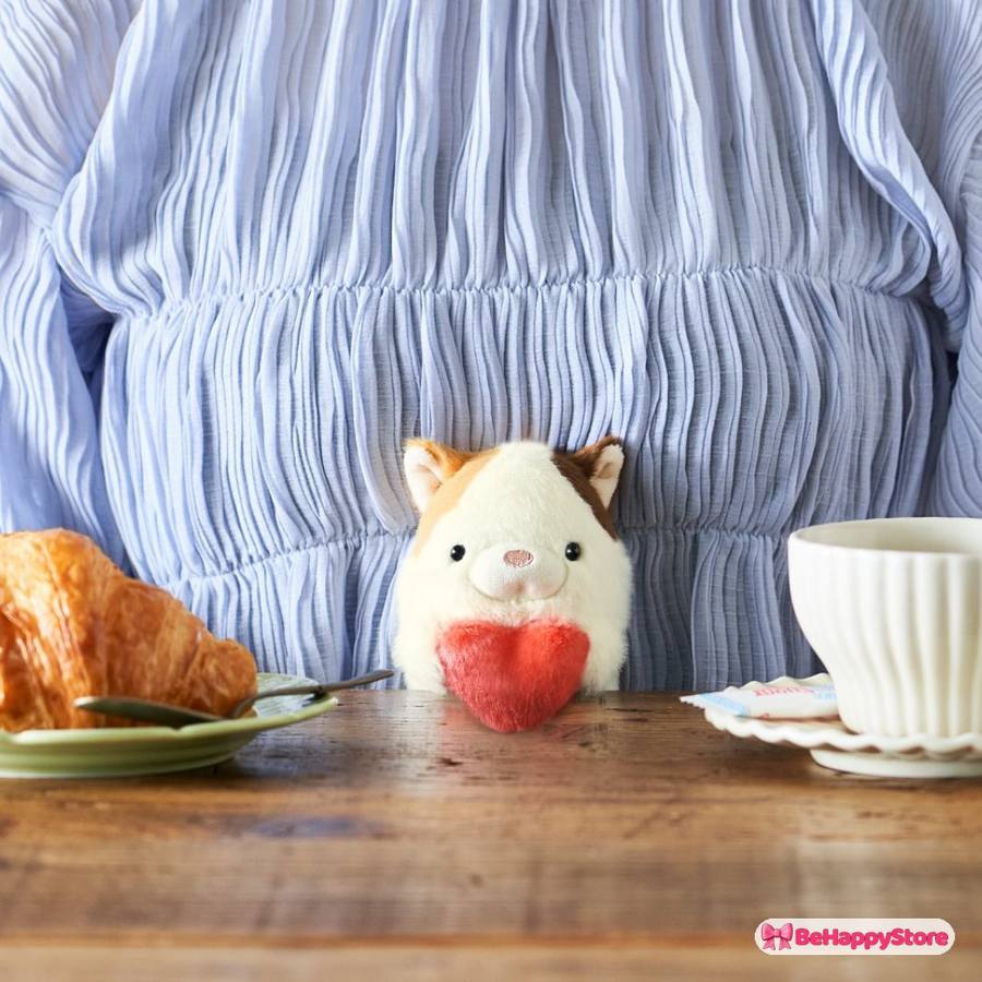 Porte-clés peluche – Funbarus Calico cat