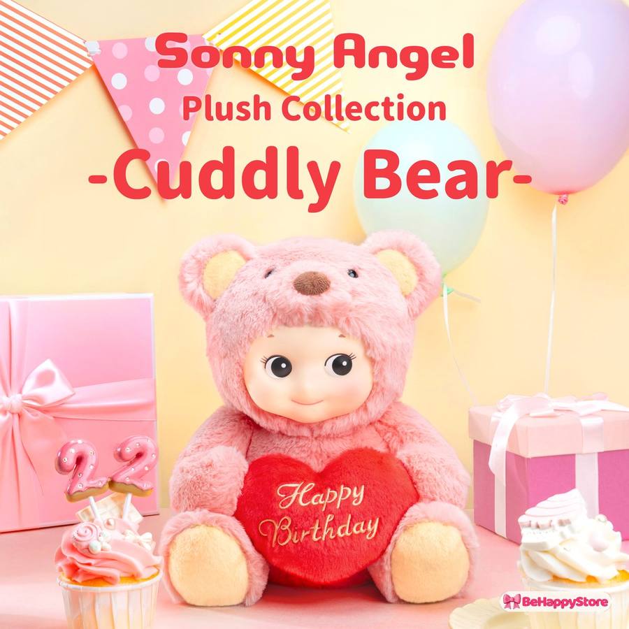 Sonny Angel Plush Collection – Cuddly Bear Birthday